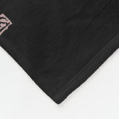 Couverture Polaire Mots Personnalisés Attributs Positifs Personnalisé (Coin)