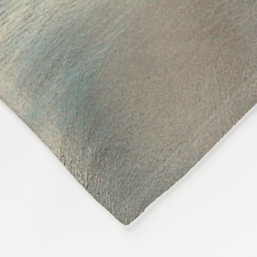 Couverture Polaire Mouettes de plage du matin (Coin)