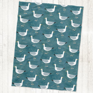 Couverture Polaire Mouettes marines