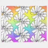 Couverture Polaire Moulinets géo arc-en-ciel (Devant (Horizontal))