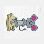 Couverture Polaire Mouse at yoga (Devant (Horizontal))