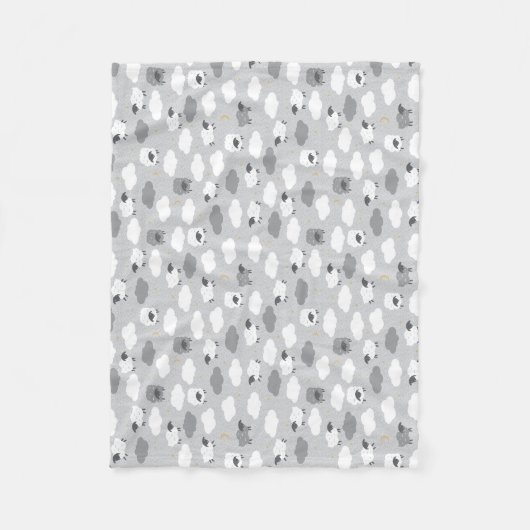 Couverture Polaire Mouton à pâte feuilletée (Devant)