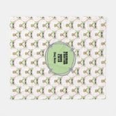 Couverture Polaire Mouton blanc souple (Devant (Horizontal))