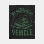 Couverture Polaire Mowing Zero-turn Lawn Mower Dad My Retirement Vehi (Devant)