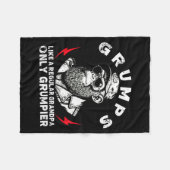 Couverture Polaire Mps Like A Regular Grandpa Only Mer Monkey (on Bac (Devant (Horizontal))