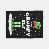 Couverture Polaire Mpy Elf Groupe de jumelage Famille Vacances Noël C (Devant (Horizontal))