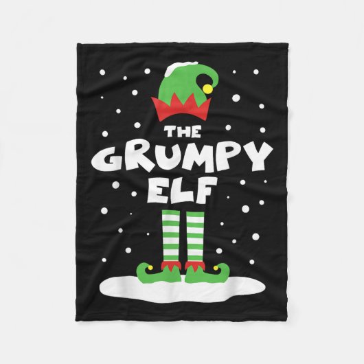 Couverture Polaire Mpy Elf Groupe de jumelage Famille Vacances Noël C (Devant)