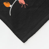 Couverture Polaire Mr And Mrs Claus Santa Hat Couples Family Christma (Coin)