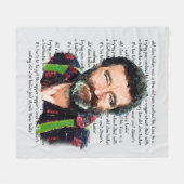 Couverture Polaire Mr Edwards Little House on the Prairie (Devant (Horizontal))