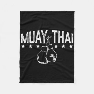 Couverture Polaire Muay Thai Boxe Pour Les Amateurs D'Arts Martiaux 1