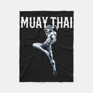 Couverture Polaire Muay Thai - Boxe Thaïlandaise Et Kickboxing