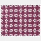 Couverture Polaire Mulberry Mandala (Devant (Horizontal))