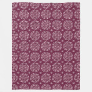 Couverture Polaire Mulberry Mandala