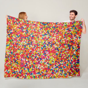 COUVERTURE POLAIRE MULTI-COULEUR