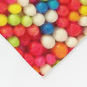 COUVERTURE POLAIRE MULTI-COULEUR (Coin)