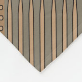 Couverture Polaire Multicolor à tambour crosshatch (Coin)