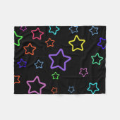 Couverture Polaire Multicolored Starry Night (Devant (Horizontal))