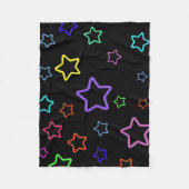 Couverture Polaire Multicolored Starry Night (Devant)