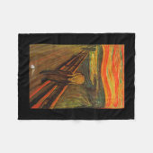 Couverture Polaire Munch - Le cri de glace (Devant (Horizontal))