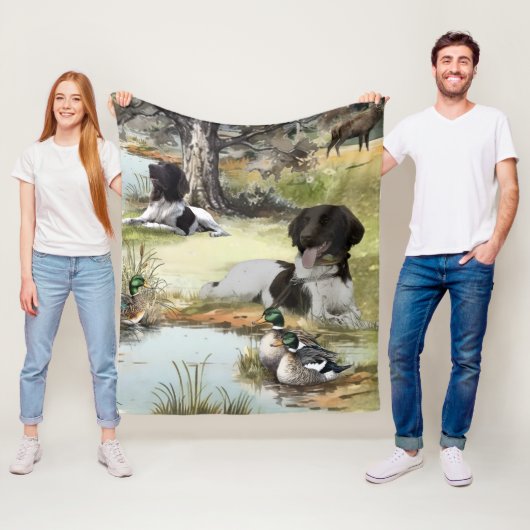 Couverture Polaire Munsterlander (En situation)