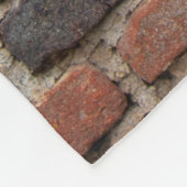 Couverture Polaire Mur Brown en brique (Coin)