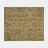 Couverture Polaire Mur égyptien (Devant (Horizontal))
