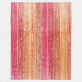 Couverture Polaire mur en bois coloré (Devant)