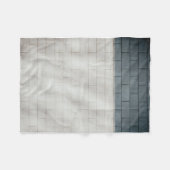 Couverture Polaire Mur en brique blanche (Devant (Horizontal))