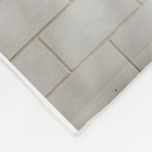 Couverture Polaire Mur en brique blanche (Coin)