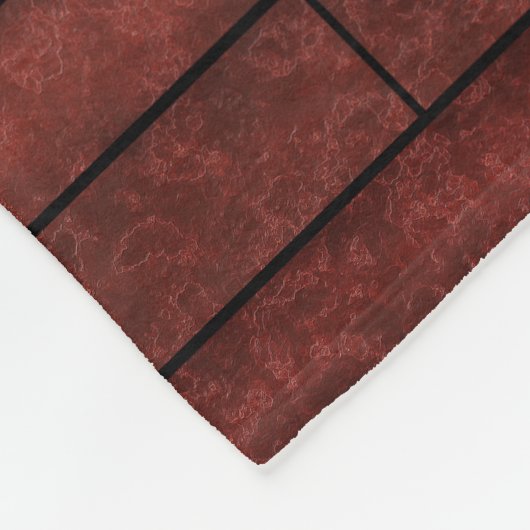 Couverture Polaire Mur en brique, brique (Coin)