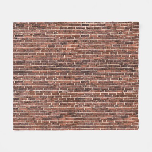 Couverture Polaire Mur en briques (Devant (Horizontal))