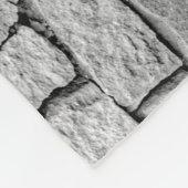 Couverture Polaire Mur en pierre grise, arrière - plan abstrait. (Coin)