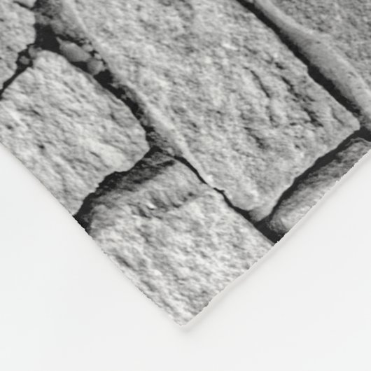 Couverture Polaire Mur en pierre grise, arrière - plan abstrait. (Coin)