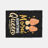 Couverture Polaire Mushroom Morel chasse reine (Devant (Horizontal))