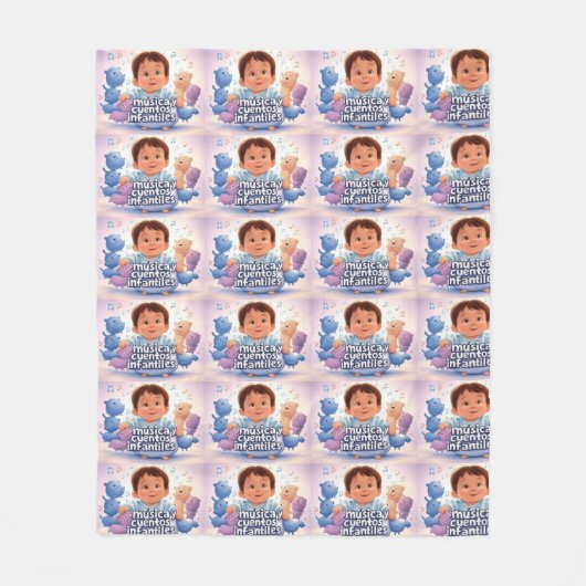 Couverture Polaire Música y cuentos infantiles (Devant)