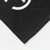 Couverture Polaire Musical Piano Keys Ajouter Votre Nom (Coin)