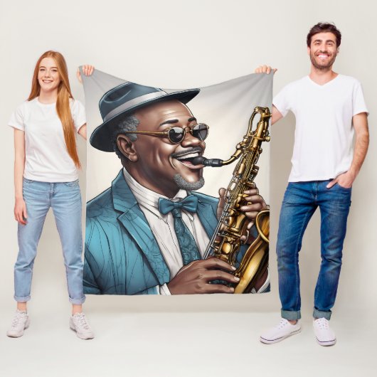 Couverture Polaire musiciens de jazz (En situation)