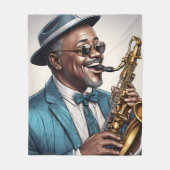 Couverture Polaire musiciens de jazz (Devant)