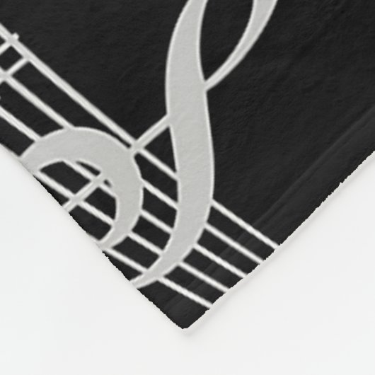 Couverture Polaire Musique (Coin)