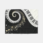 Couverture Polaire Musique (Devant (Horizontal))