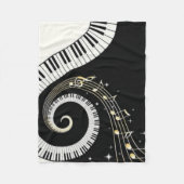 Couverture Polaire Musique (Devant)