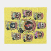 Couverture Polaire Musique classique de grands compositeurs animaux (Devant (Horizontal))