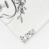 Couverture Polaire Musique country (Coin)