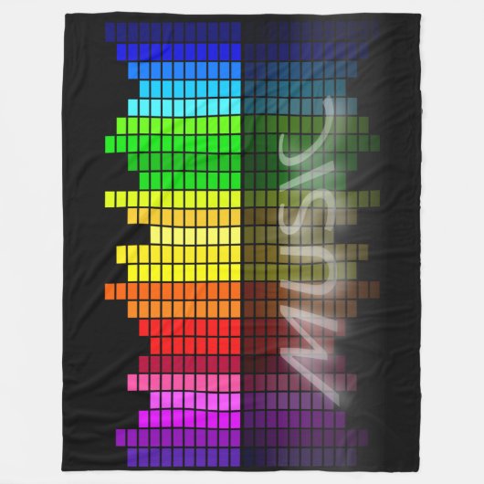 COUVERTURE POLAIRE MUSIQUE NUMÉRIQUE (Devant)