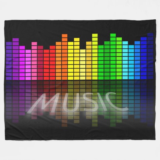 COUVERTURE POLAIRE MUSIQUE NUMÉRIQUE (Devant (Horizontal))