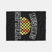 Couverture Polaire Mustangs Softll Maman Mustangs Esprit Scolaire Spo (Devant (Horizontal))