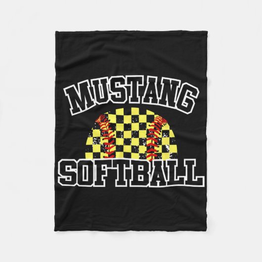 Couverture Polaire Mustangs Softll Maman Mustangs Esprit Scolaire Spo (Devant)