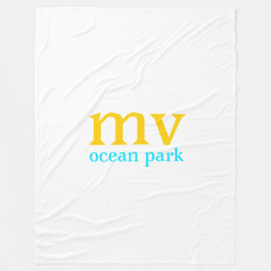 Couverture Polaire MV Ocean Park Fleece Blanche