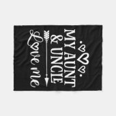 Couverture Polaire My Aunt And Uncle Love Me Niece (Devant (Horizontal))