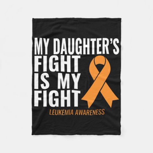 Couverture Polaire My Daughter's Fight (Devant)